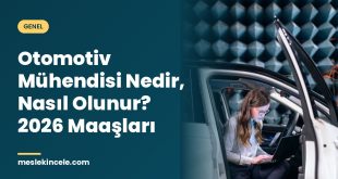 Otomotiv Mühendisi Nedir, Nasıl Olunur? 2026 Maaşları