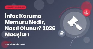 İnfaz Koruma Memuru Nedir, Nasıl Olunur? 2026 Maaşları