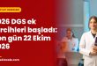 2026 DGS ek tercihleri başladı: Son gün 22 Ekim 2026