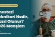 Anestezi Teknikeri Nedir, Nasıl Olunur? 2026 Maaşları