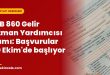 GİB 860 Gelir Uzman Yardımcısı alımı: Başvurular 20 Ekim'de başlıyor