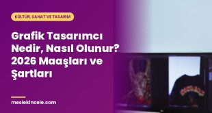 Grafik Tasarımcı Nedir, Nasıl Olunur? 2026 Maaşları ve Şartları