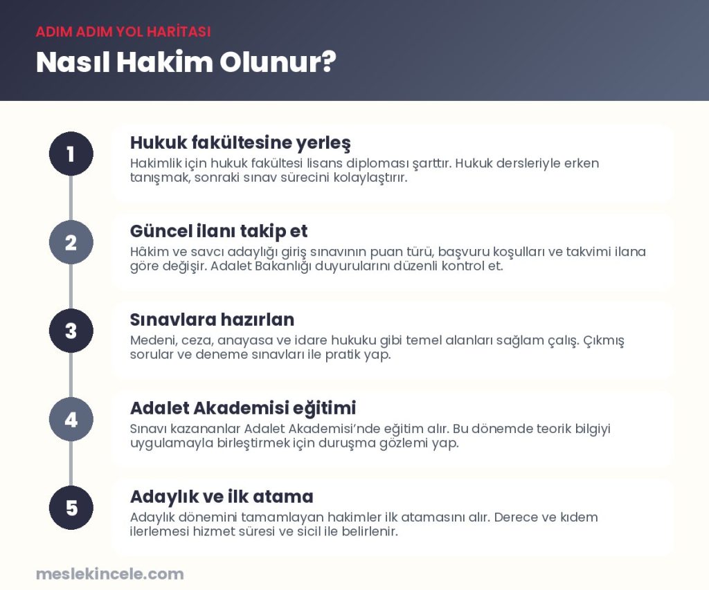 Nasıl Hakim olunur? Adım adım yol haritası