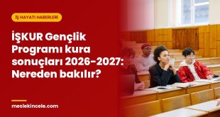 İŞKUR Gençlik Programı kura sonuçları 2026-2027: Nereden bakılır?