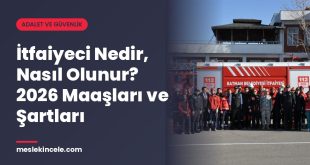 İtfaiyeci Nedir, Nasıl Olunur? 2026 Maaşları ve Şartları