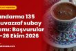 Jandarma 135 muvazzaf subay alımı: Başvurular 12-26 Ekim 2026